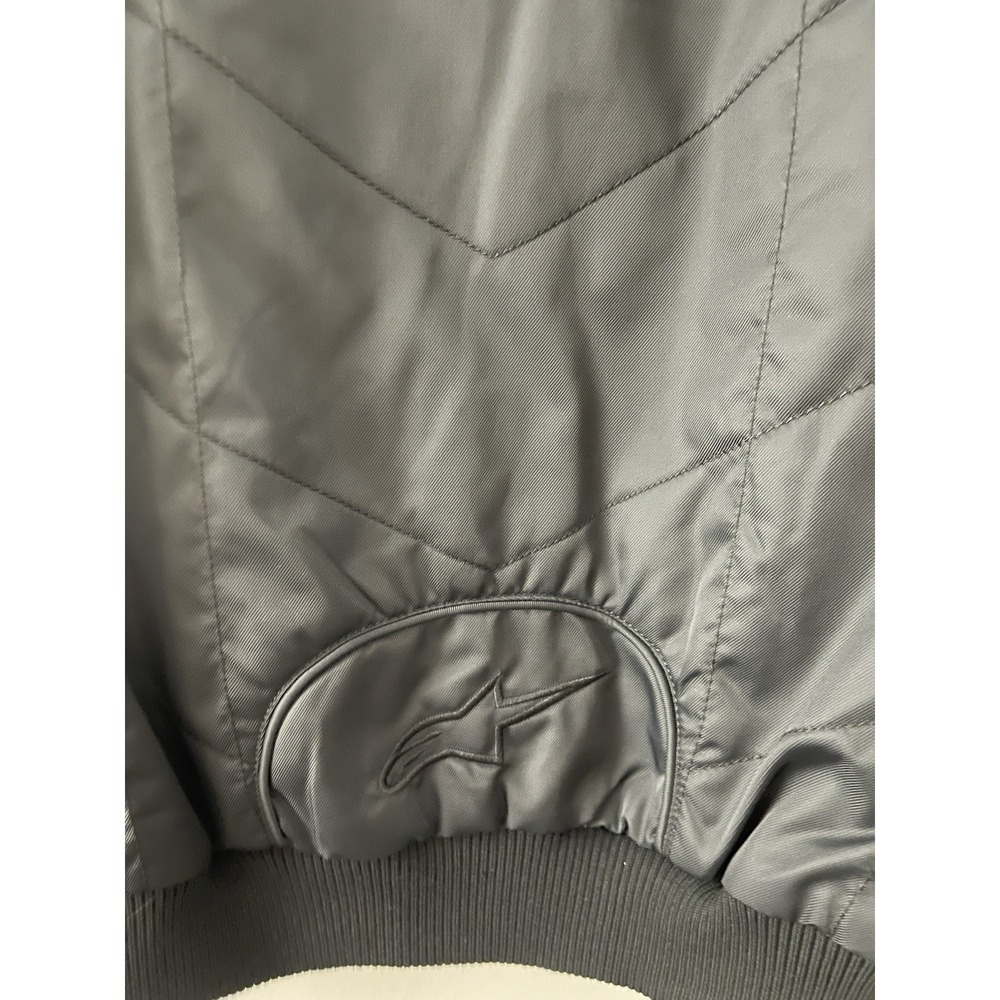 Alpinestars Precedent Casual Motorcycle Jacket Quilted Coat Black Womens Medium - Picture 9 of 9